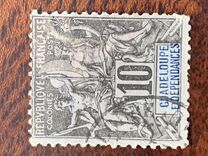 [Inscription: "GUADELOUPE ET DEPENDANCES", type G4]