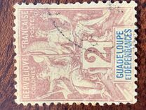 [Inscription: "GUADELOUPE ET DEPENDANCES", type G1]