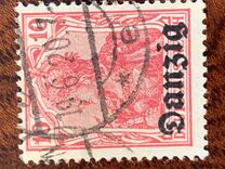 [German Stamps Overprinted "Danzig", type A1]