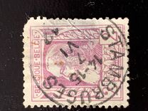 [King Leopold II. New issue, type AM]