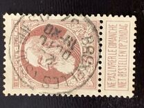 [King Leopold II. New issue, type AJ]