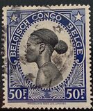 [Definitive Issues. Inscription "BELGISCH - CONGO - BELGE", тип DA]
