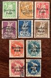 [Postage Stamps from Bayern Overprinted "Deutsches Reich", type AD]
