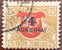 [Coat of Arms, Berlin Edition - No 57 Overprinted, type Z]