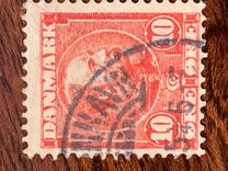 [King Christian IX, 1818-1906 - Vertical and Horizontal Lines in Background in Oval, type N1]