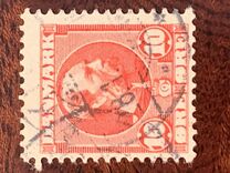 [King Christian IX, 1818-1906 - Horizontal Lines in Background in Oval, 类型 M]