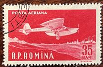 [Airmail. The 50th Anniversary of the First Flight of Aurel Vlaicu(1882-1913), ประเภท BRD]