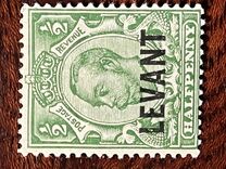 [Great Britain Postage Stamps Overprinted "LEVANT", type L]
