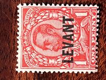 [Great Britain Postage Stamps Overprinted "LEVANT", type L1]