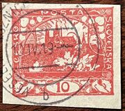 [Definitives - Inscription: "ČESKO POSTA SLOVENSKÁ", type C3]