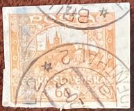 [Definitives - "ČESKO-SLOVENSKÁ" Above Value, tegund H]