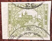 [Definitives - "ČESKO-SLOVENSKÁ" Above Value, tegund H3]