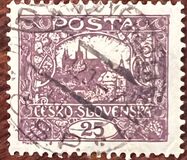 [Definitives - No Plant Above "ČESKO-SLOVENSKÁ", Tip I28]