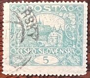 [Definitives - No Plant Above "ČESKO-SLOVENSKÁ", type I36]