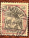 [Germania - Inscription "REICHSPOST", veids J9]