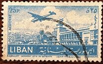 [Airmail - Airport of Beirut, Byblos, type XDN4]