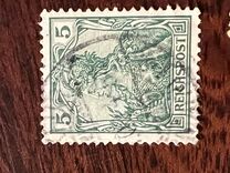 [Germania - Inscription "REICHSPOST", veids J2]