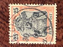 [Germania - Inscription "REICHSPOST", veids J6]