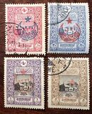 [No.371-374 Overprinted, Tip DY]