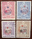 [No.371-374 Overprinted, type DY]