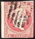 [Queen Isabella II - White Paper, Not Watermarked, type N9]