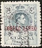 [Airmail - King Alfonso Issue of 1909-1917 Overprinted "CORREO AEREO", type BH3]