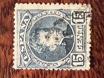 [King Alfonso XIII - Blue Control Numbers on Backside, Typ AT3]