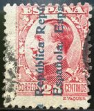 [Definitive Issues and Express Stamps with Imprint Republica Espanola, typ EF18]