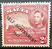 [King George VI and Local Motifs Overprinted "SELF-GOVERNMENT - 1947", type BA4]