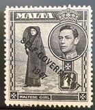 [King George VI and Local Motifs Overprinted "SELF-GOVERNMENT - 1947", Tüüp BA9]