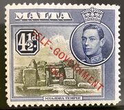 [King George VI and Local Motifs Overprinted "SELF-GOVERNMENT - 1947", Вид BA20]
