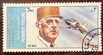 [Airmail - Charles de Gaulle and Aircraft, type ZX]