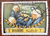 [Airmail - In Memory of the Russian Cosmonauts on Soyuz 11, type RQ]