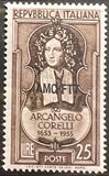[Arcangelo Corelli - Italy Postage Stamp Overprinted "AMG-FTT", type CH]