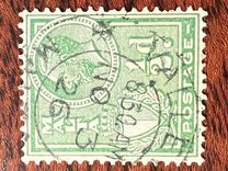 [King George V and Coat of Arms, type X1]