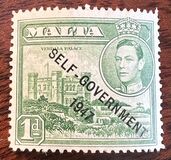 [King George VI and Local Motifs Overprinted "SELF-GOVERNMENT - 1947", Tüüp BA2]