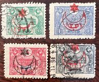 [No.233-236 Overprinted, jenis CR]