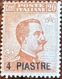 [Italy Postage Stamps Surcharged - Constantinople Issue, tyyppi O2]