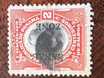 [Panama Postage Stamps Overprinted "CANAL/ZONE", Tip G2]