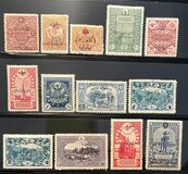 [Turkish Postage Due Stamps Overprinted "Adana December 1st, 1921" in 2 or 3 Lines, type IS4]