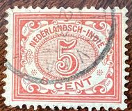 [Numeral stamps - Numerals on Colored Background, タイプ F5]