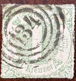 [Colored Print on White paper - Rouletted Perforation, type B12]