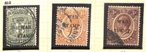 [Issues of 1906 & 1912 - 1916 Overprinted "WAR STAMP." - Two Lines, тип AA]