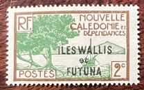 [New Caledonia Postage Stamps of 1928 Overprinted "ILES WALLIS - et - FUTUNA", type F1]