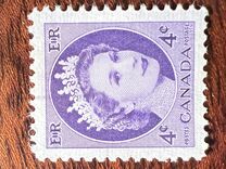 [Queen Elizabeth II - Stamps of 1954 with 2 Fluorescent Stripes, տեսակ GT9]