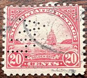 [Golden Gate - Painting by W. A. Coulter, Typ FN]