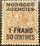 [Great Britain Postage Stamps Overprinted & Surcharged, type D1]