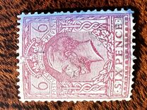 [King George V, 1865-1935 - New Watermark, प्रकार CA6]