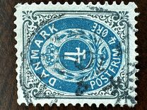 [Royal Emblem - New Drawing - Value in "ØRE" - Different Perforation, τύπος G18]