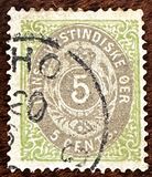 [Danish Postage Stamps - Value in "CENT", Scrivi B11]